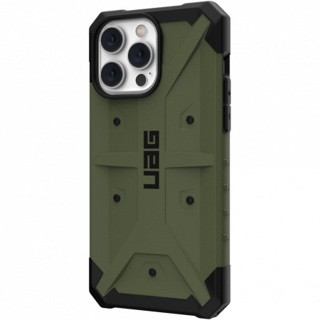 Чехол UAG Pathfinder Series для iPhone 14 Pro Max, цвет Оливковый (Olive) (114063117272)