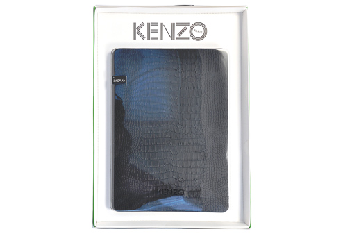 Чехол Kenzo Croco для iPad Air/ iPad 2017, цвет Черный (KZCROCOFIPADAIRN)