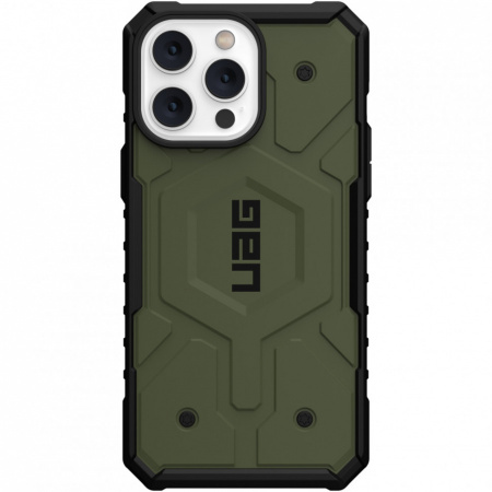 Чехол Urban Armor Gear (UAG) Pathfinder for MagSafe Series для iPhone 14 Pro Max, цвет Оливковый (Olive) (114055117272)