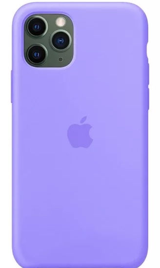 Чехол для iPhone 12/12 Pro Silicone Case, цвет Фиолетовый