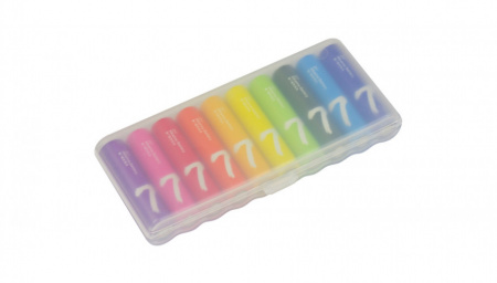 Батарейки алкалиновые Xiaomi ZMI Rainbow ZI7 типа AAА (10 шт.) (AA701)