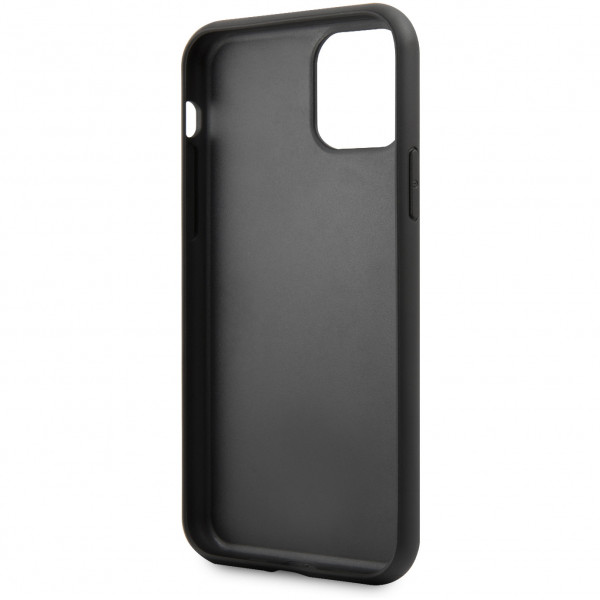 Чехол CG Mobile Karl Lagerfeld PU Leather Iconic Karl Hard Glitter для iPhone 11 Pro, цвет Черный (KLHCN58GLBK)