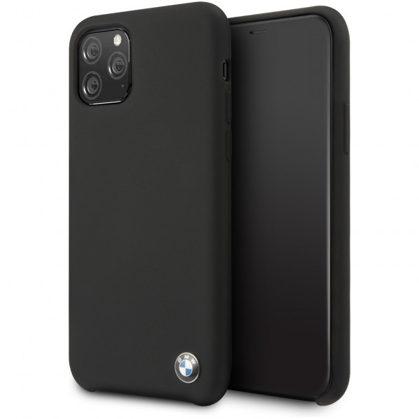 Чехол CG Mobile BMW Signature Liquid silicone Hard TPU для iPhone 11 Pro Max, цвет Черный (BMHCN65SILBK)