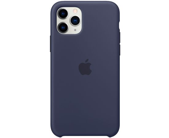 Чехол Silicone Case для iPhone 11 Pro Midnight Blue, цвет Темная ночь