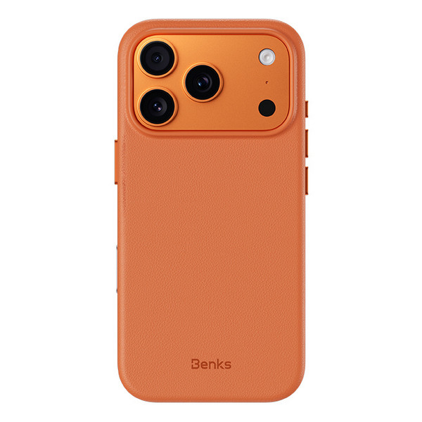 Чехол Benks VitaPro Protective Case (MagSafe) для iPhone 17 Pro, цвет оранжевый (Orange)