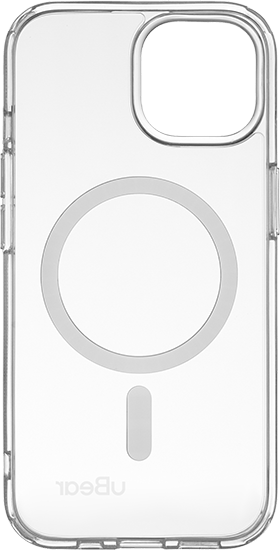 Чехол защитный uBear Real Mag Case, iPhone 15, MagSafe, усиленный, прозрачный (CS252TT61RL-I23M)