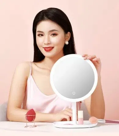 Зеркало косметическое Xiaomi Jordan Judy Makeup Mirror NV543, Белый
