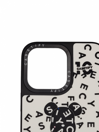 Чехол CSTF Bear White для iPhone 14 Pro Max, цвет Белый (2000456708299)