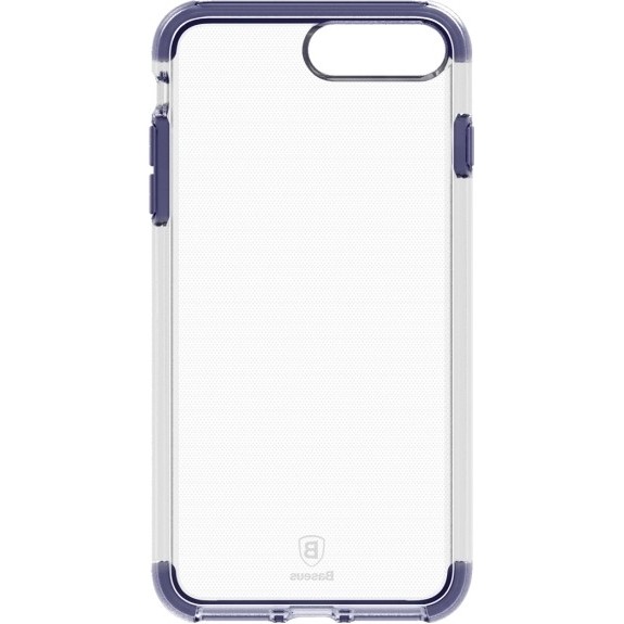 Чехол Baseus Impact protection для iPhone 7/8/SE, цвет Прозрачный синий (ARAPIPH7-YS15)