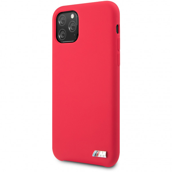 Чехол CG Mobile BMW M-Collection Liquid silicone Hard TPU для iPhone 11 Pro, цвет Красный (BMHCN58MSILRE)