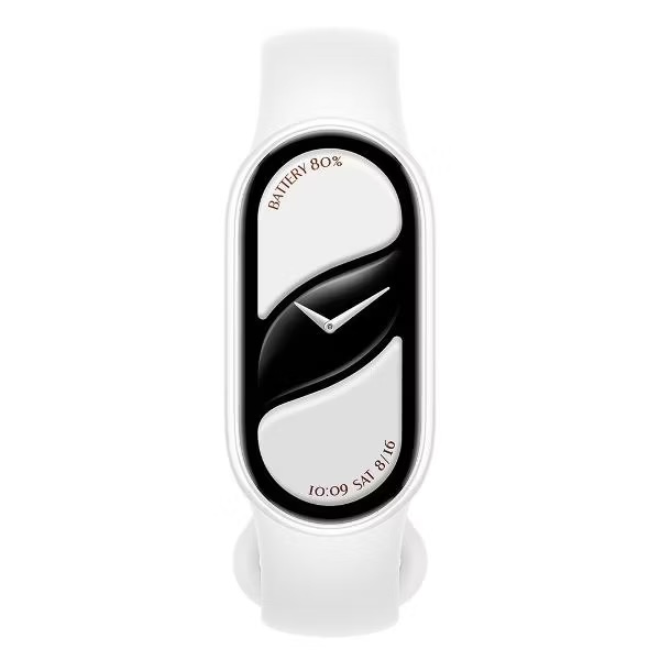 Фитнес-браслет Xiaomi Mi Smart Band 10 Ceramic Edition Pearl White, белый (Global)