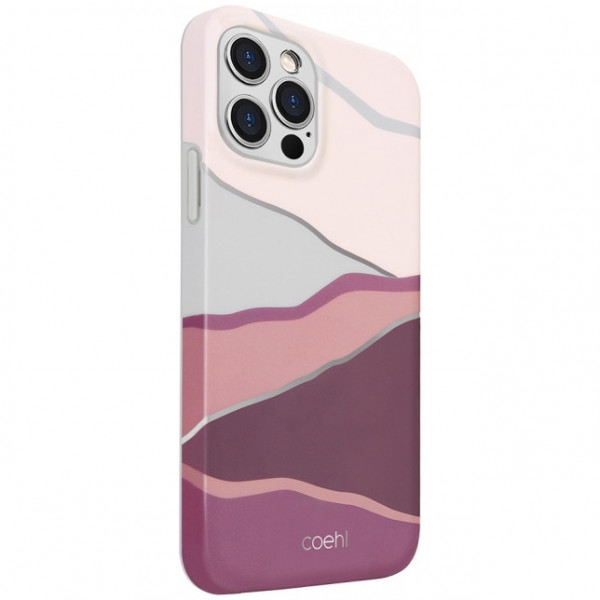 Чехол Uniq COEHL Ciel для iPhone 12 Pro Max, цвет "Розовые небеса" (IP6.7HYB(2020)-CELPNK)