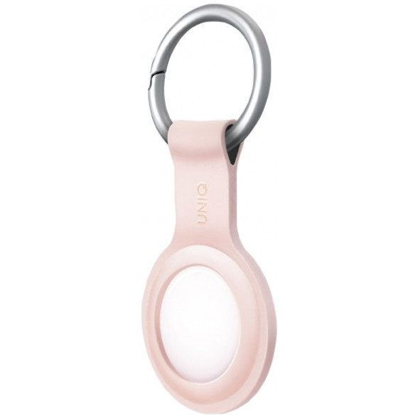 Чехол Uniq Lino Liquid Silicone case для AirTag, цвет Розовый (AIRTAG-LINOPNK)