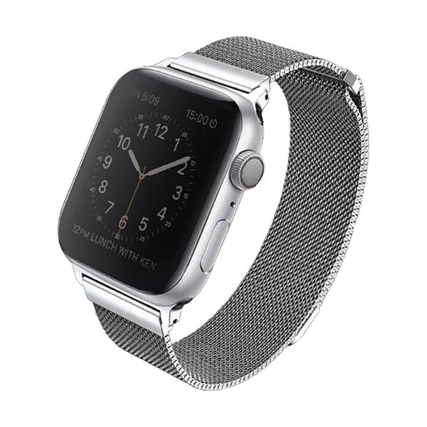 Ремешок Uniq Dante Strap Steel для Apple Watch 38/40/41 мм, цвет Серебристый (40MM-DANSIL)