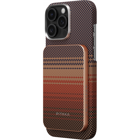 Беспроводное зарядное устройство Pitaka Power Bank Qi2 5000 мАч, Sunset