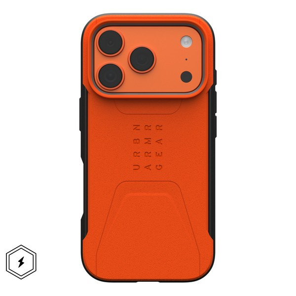 Чехол UAG Civilian Magfit для iPhone 17 Pro Orange
