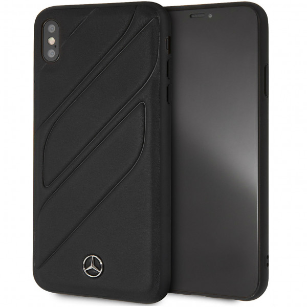 Чехол CG Mobile Mercedes New Organic I Hard Leather для iPhone XS Max, цвет Черный (MEHCI65THLBK)