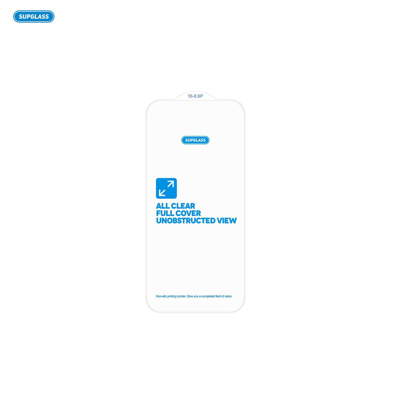 Защитное стекло Supglass All Clear для iPhone 15/15 Pro/16