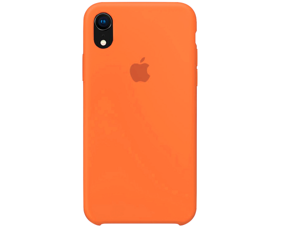 Чехол Silicone Case для iPhone XR Papaya, цвет Папайя