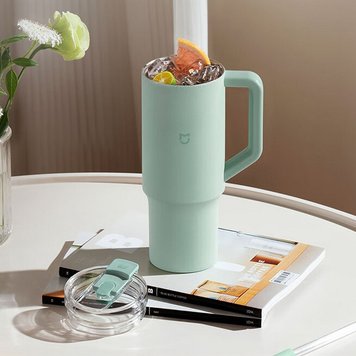Термокружка Xiaomi Mijia Sippy Cup 1л, Зеленый (MJXGB01RM)