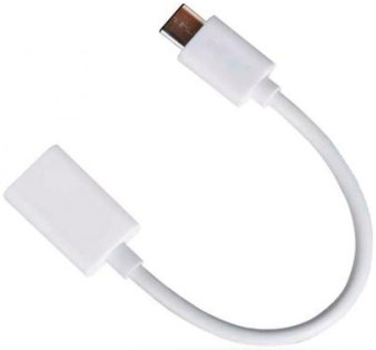 Переходник Rock OTG Type-C/USB (RCB0416), белый
