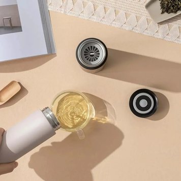 Термос Xiaomi Mijia Rice Home Thermos Cup Pocket Version 350ml, Розовый (MJKDB01PL)