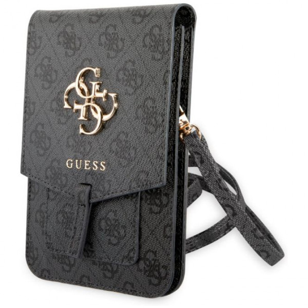 Сумка CG Mobile Guess Wallet Bag 4G with Big Metal Logo для смартфонов, цвет Серый (GUWBG4GFGR)