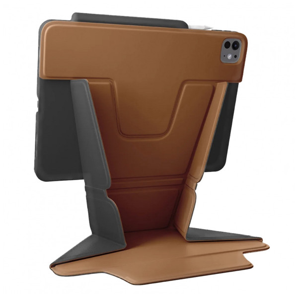 Чехол Uniq Ryze 360 Light Caramel для iPad Pro 11 (2024), карамельный