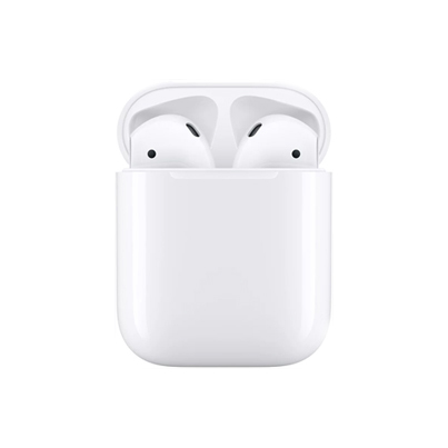 Apple AirPods 2 с зарядным футляром, White, белый