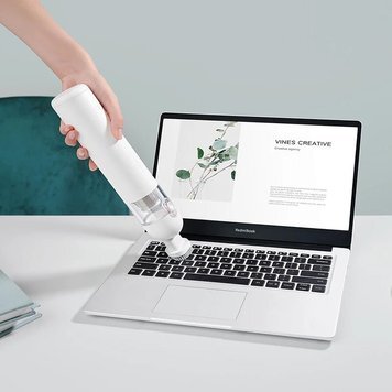 Портативный пылесос Xiaomi Mijia Portable Handhed Vacuum Cleaner, White (SSXCQ01XY)