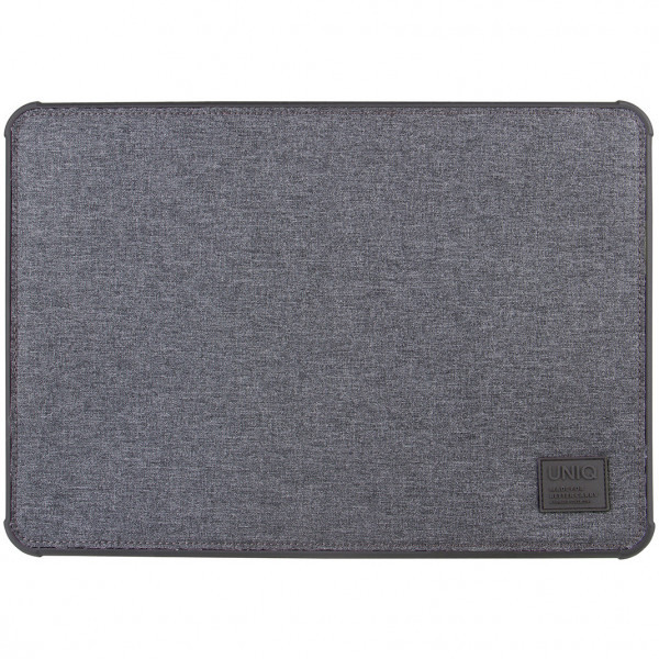 Чехол Uniq DFender Sleeve Kanvas для MacBook Pro 14" (2021)/Pro 13" (до 2016), цвет Серый (DFENDER(13)-GREY)