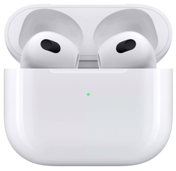 Apple AirPods 3 (2022) с зарядным футляром (MPNY3AM), White