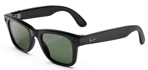 Умные очки Ray Ban Meta Wayfarer (Gen3) размер М, Matte Black/Transitions Graphite Green