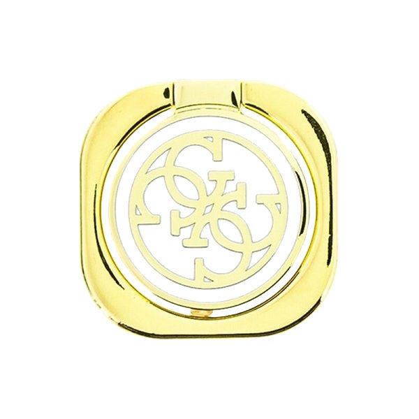 Кольцо Guess 4G Metal ring stand Gold/White