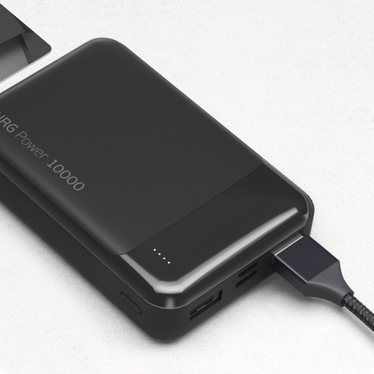 Внешний аккумулятор Deppa NRG Power 10000 mAh, Черный (33630)