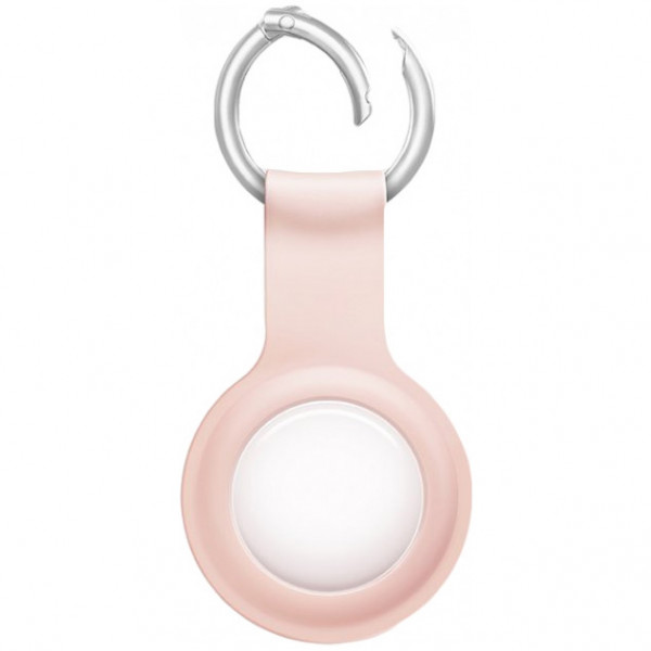 Чехол Uniq Lino Liquid Silicone case для AirTag, цвет Розовый (AIRTAG-LINOPNK)