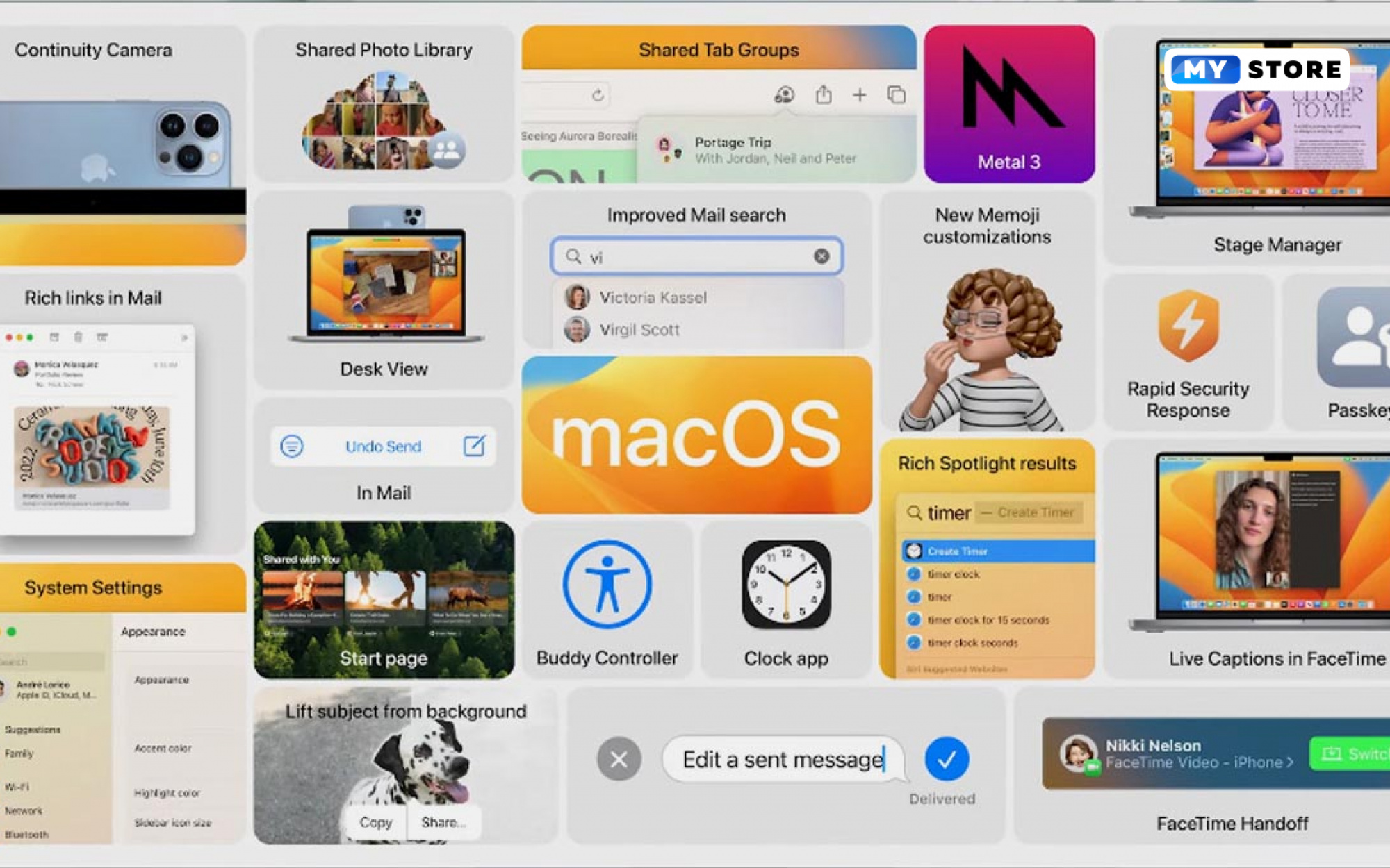 macOS Ventura с новым режимом управления окнами и улучшенной поддержкой игр