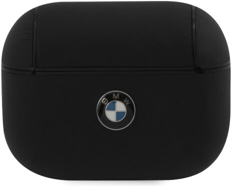 Чехол CG Mobile BMW Signature leather with metal logo для AirPods Pro, цвет Черный (BMAPCSLBK)