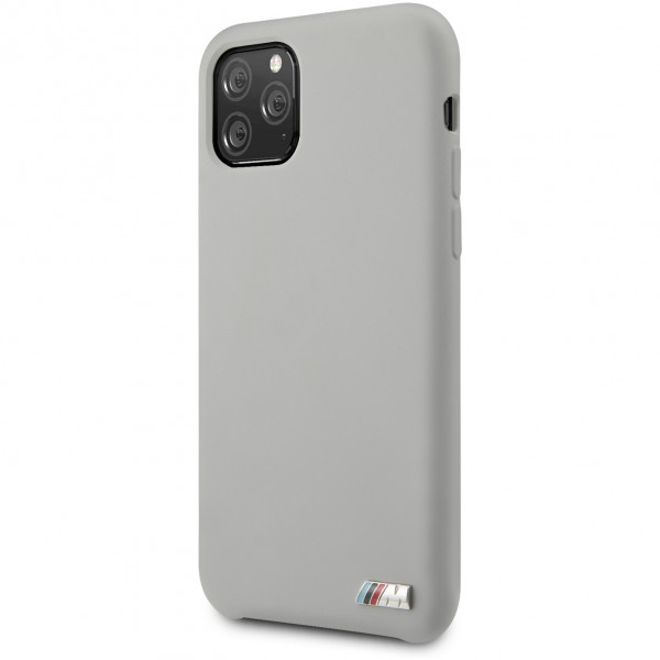 Чехол CG Mobile BMW M-Collection Liquid silicone Hard TPU для iPhone 11 Pro Max, цвет Темно-серый (BMHCN65MSILGR)