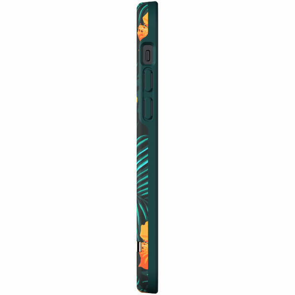 Чехол Richmond & Finch SS21 для iPhone 11, цвет Зеленый/Оранжевый (Orange Hibiscus) (R44961)