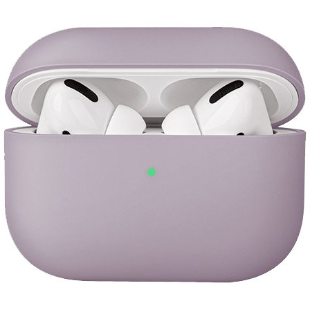 Чехол Uniq Lino для AirPods Pro, цвет Лавандовый (AIRPODSPRO-LINOLILAC)