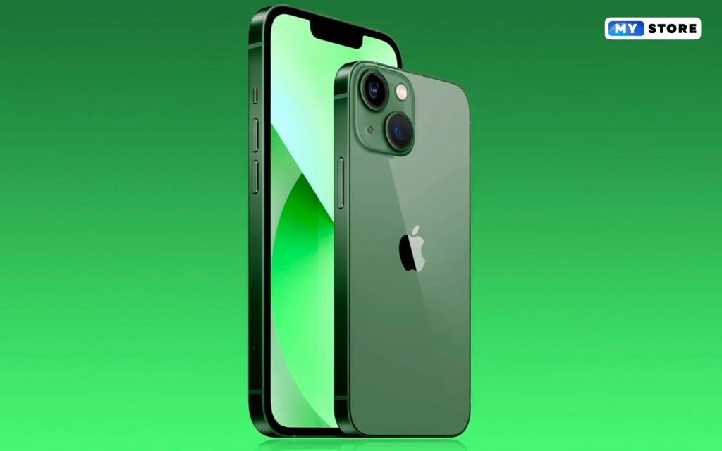 Iphone 13 green фото