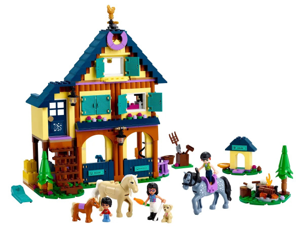Конструктор LEGO Friends - Лесной клуб верховой езды (41683)