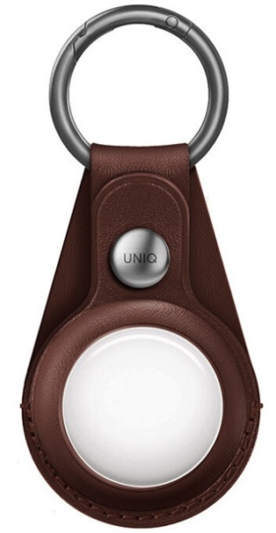 Чехол Uniq для Apple AirTag Domus Leatherette Brown