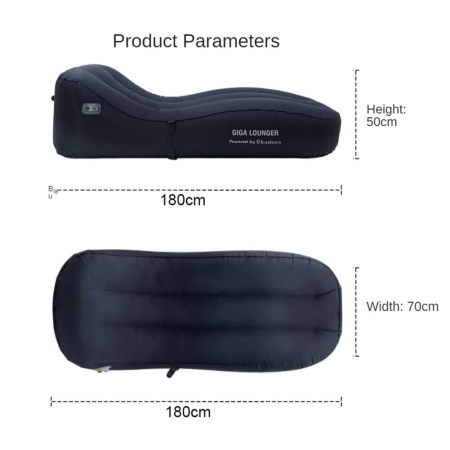 Надувная кровать Xiaomi One Night Inflatable Leisure Bed GS1 Blue