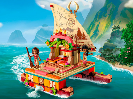 Конструктор LEGO Disney Princess™ Лодка-путешественник Моаны (43210)