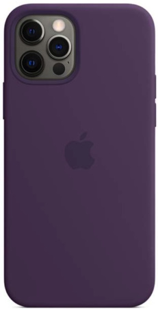 Чехол Silicone case для iPhone 13 Pro Max, цвет Сливовый блистер
