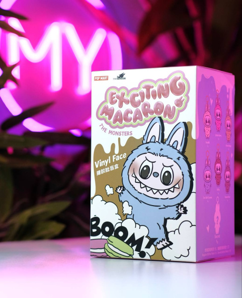 Коллекционная фигурка POP MART LABUBU Exciting Macaron