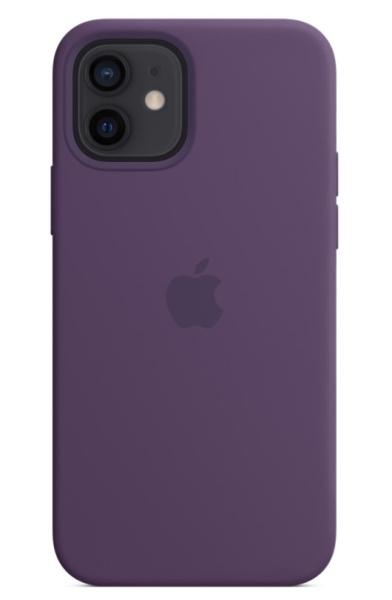 Чехол Silicone Case MagSafe Premium для iPhone 12/12 Pro, Amethyst, цвет Аметист (MK033ZE/A)