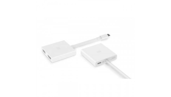 Адаптер-Хаб Mi USB-C to HDMI and Gigabit Ethernet Multi-Adapter (White)
